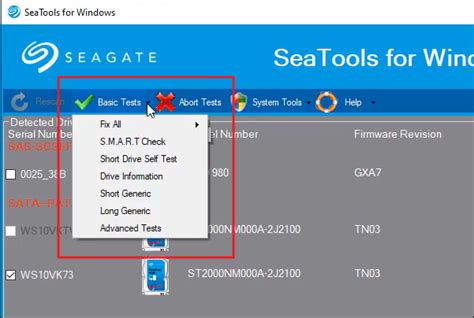 seagate hard drive software diagnostics